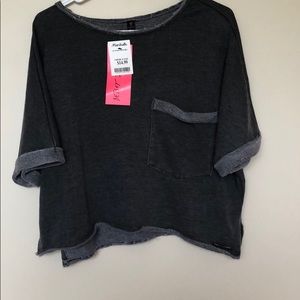Oversized XS crop top. Never worn